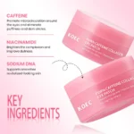 Parches para Ojeras PDRN Pink + Caffeine KOEC Hidratación Glow - Imagen 3