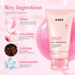 Mascarilla de noche PDRN PINK y cafeína KOEC - Imagen 3
